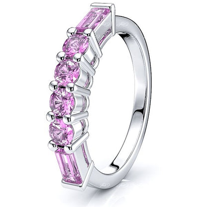 White Pink Sapphire
