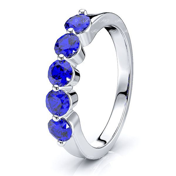 White Blue Sapphire