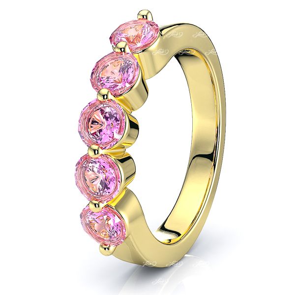 Yellow Pink Sapphire