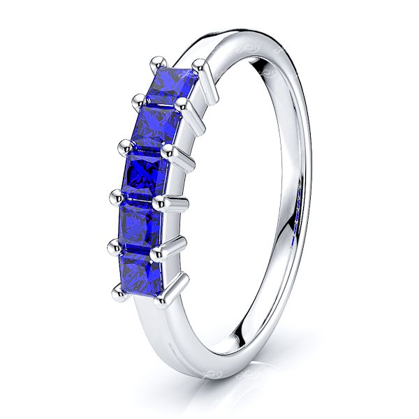 White Blue Sapphire