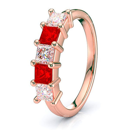 Rose Diamond and Ruby