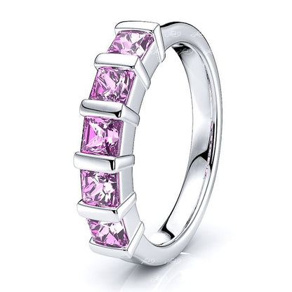 White Pink Sapphire