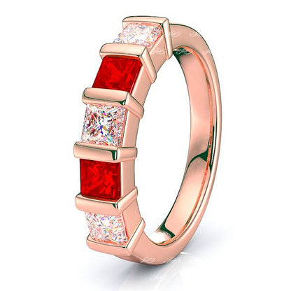 Rose Diamond and Ruby