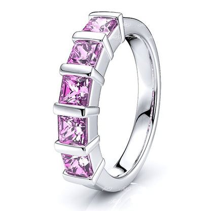 White Pink Sapphire