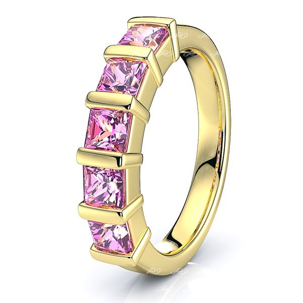 Yellow Pink Sapphire