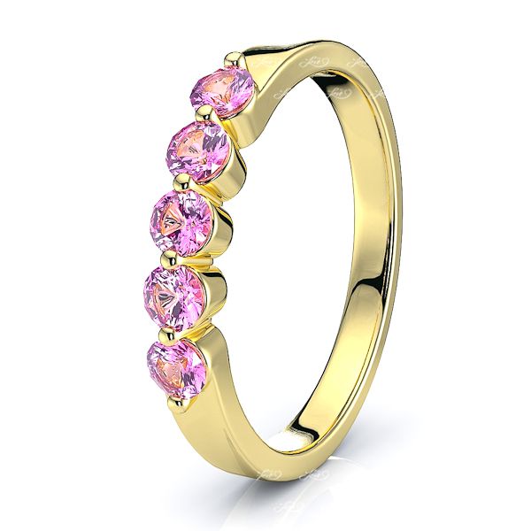 Yellow Pink Sapphire