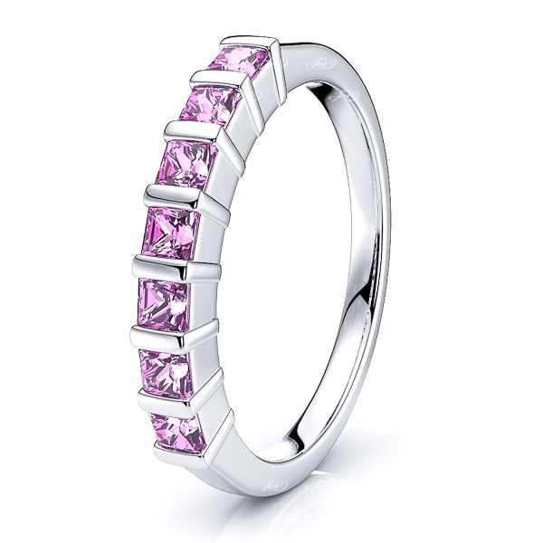 White Pink Sapphire