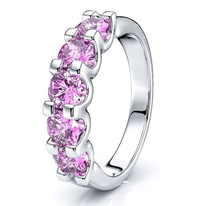 White Pink Sapphire