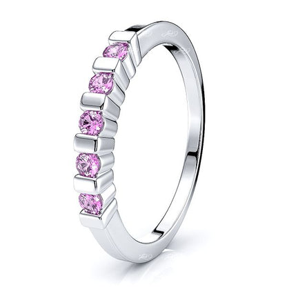 White Pink Sapphire