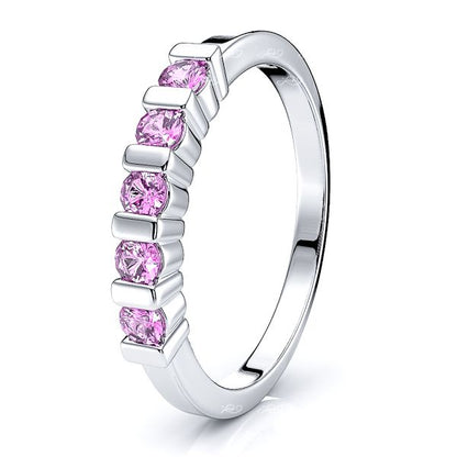 White Pink Sapphire