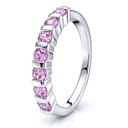 White Pink Sapphire