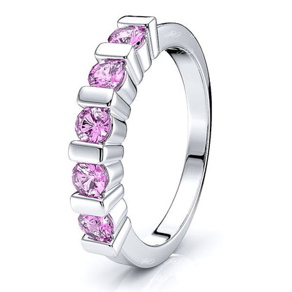 White Pink Sapphire