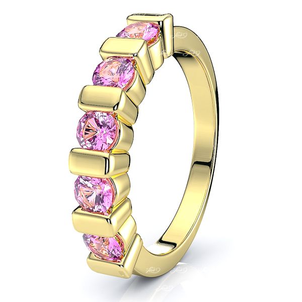 Yellow Pink Sapphire