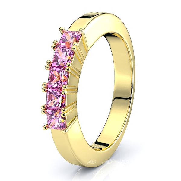 Yellow Pink Sapphire