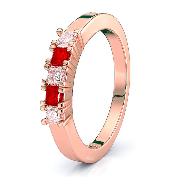 Rose Diamond and Ruby