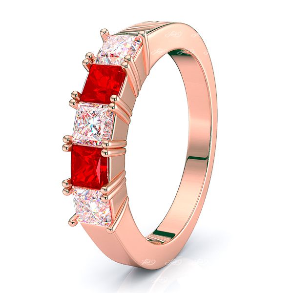 Rose Diamond and Ruby
