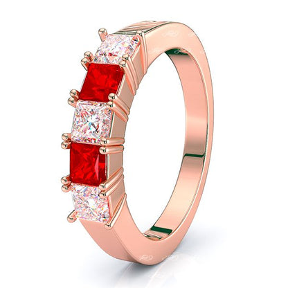 Rose Diamond and Ruby