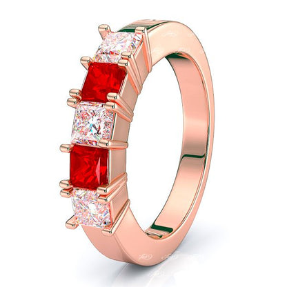 Rose Diamond and Ruby