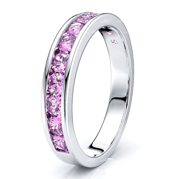 White Pink Sapphire