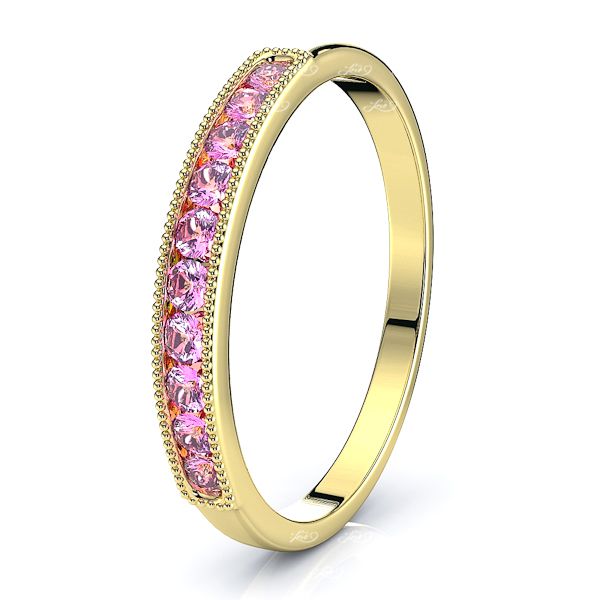 Yellow Pink Sapphire
