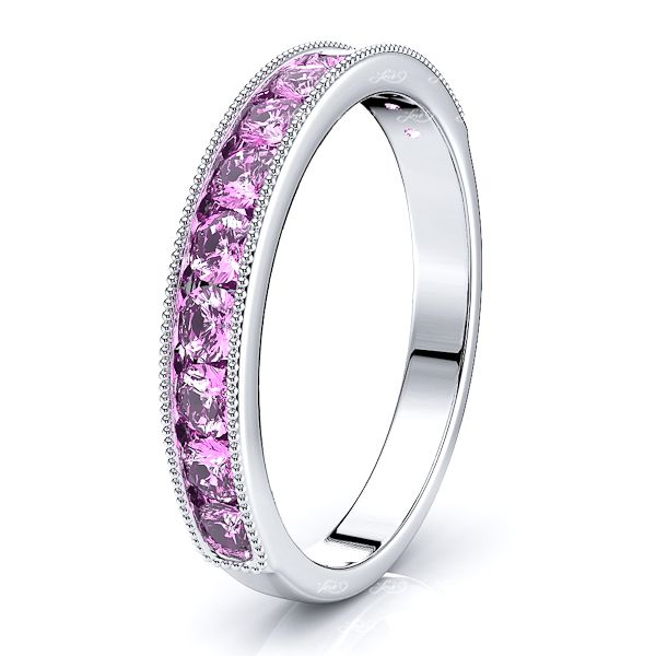 White Pink Sapphire