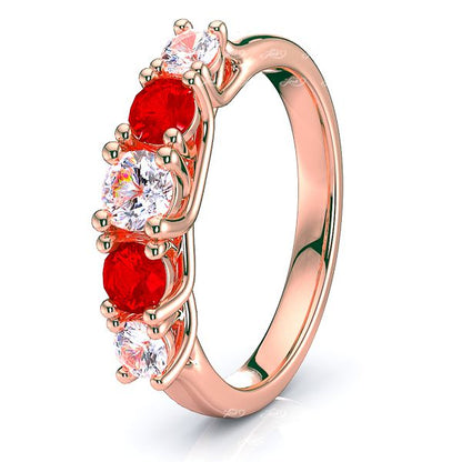 Rose Diamond and Ruby