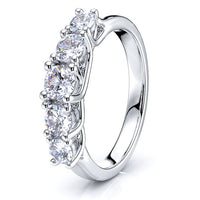 Estelle Prong Set Women Anniversary Wedding Ring
