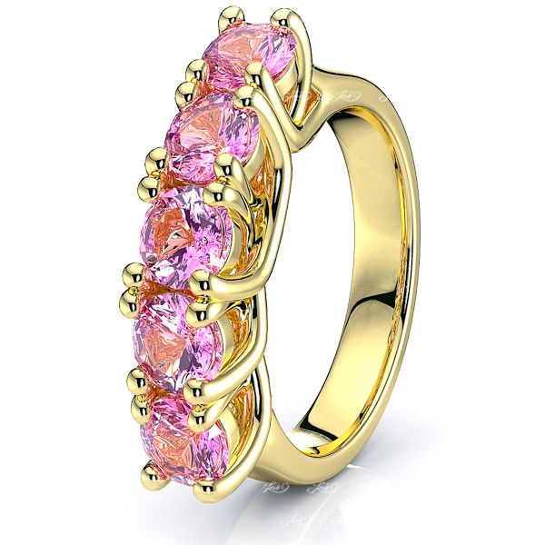 Yellow Pink Sapphire
