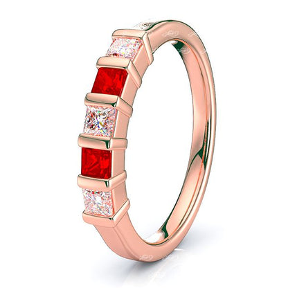 Rose Diamond and Ruby
