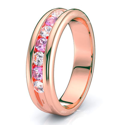 Rose Diamond and Pink Sapphire