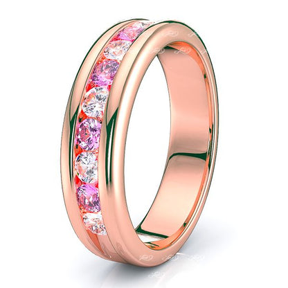 Rose Diamond and Pink Sapphire