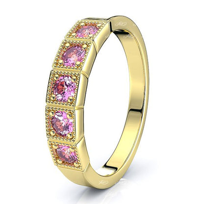 Yellow Pink Sapphire