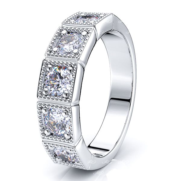 Alienor Ana Women Anniversary Wedding Ring
