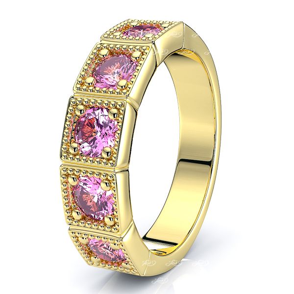 Yellow Pink Sapphire