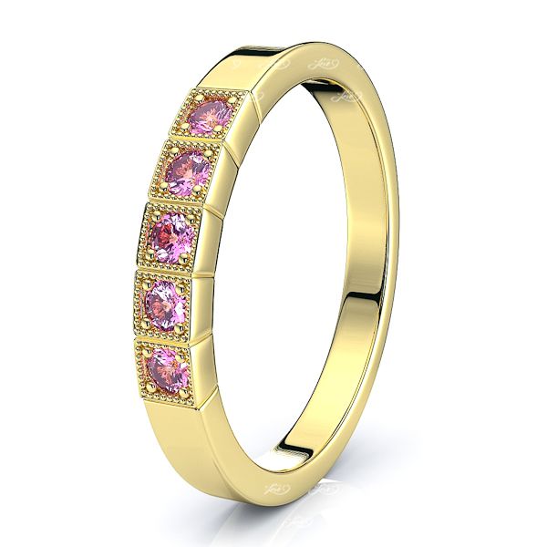 Yellow Pink Sapphire