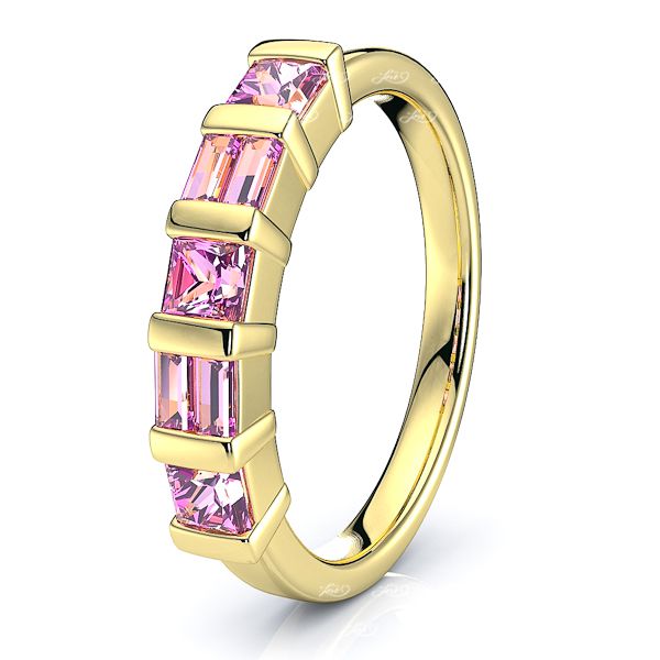 Yellow Pink Sapphire
