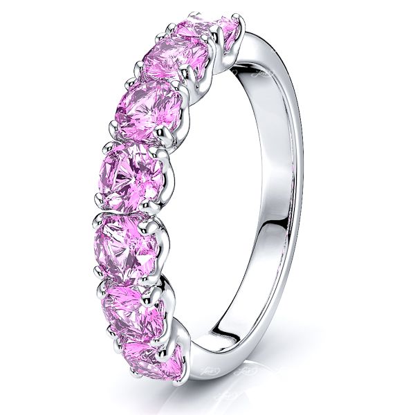 White Pink Sapphire