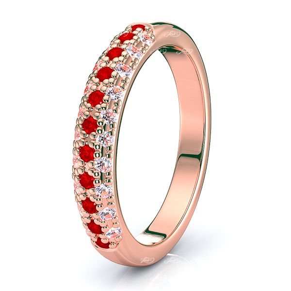 Rose Diamond and Ruby