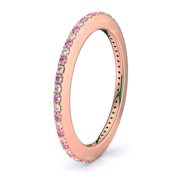 Rose Diamond and Pink Sapphire