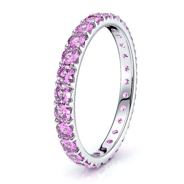 White Pink Sapphire