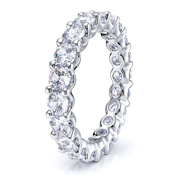 U-Prong Diamond Wowomen Eternity Band