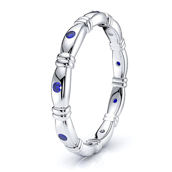 White Blue Sapphire