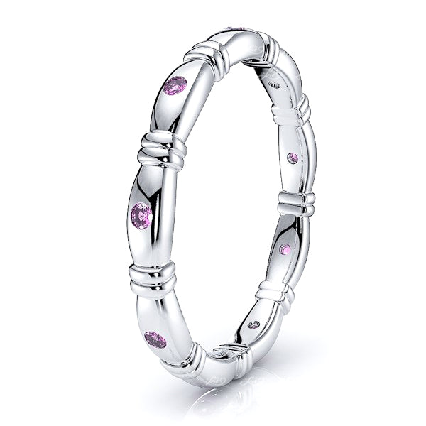White Pink Sapphire