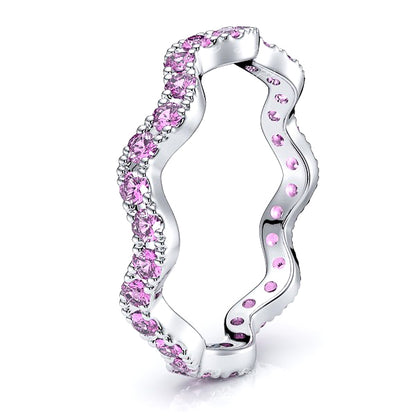 White Pink Sapphire