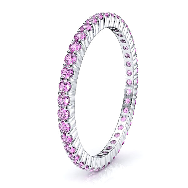 White Pink Sapphire