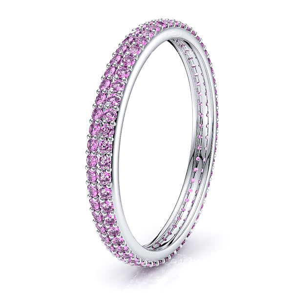 White Pink Sapphire