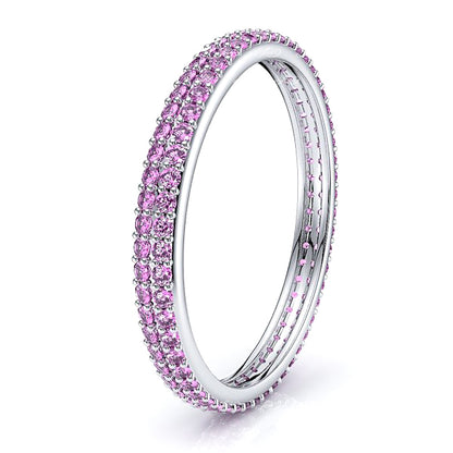 White Pink Sapphire
