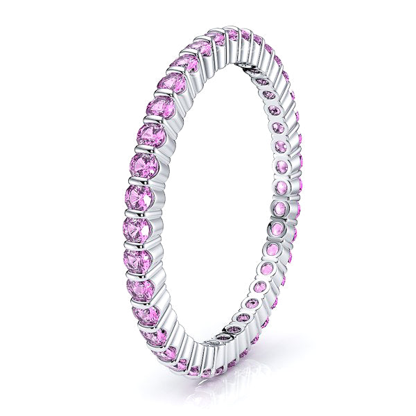 White Pink Sapphire