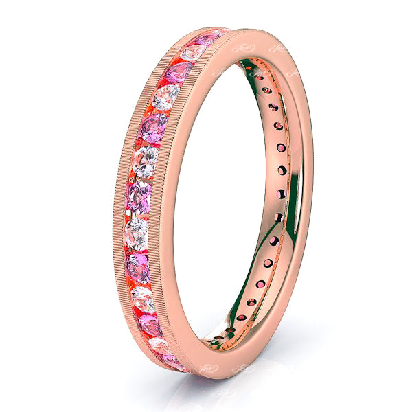 Rose Diamond and Pink Sapphire