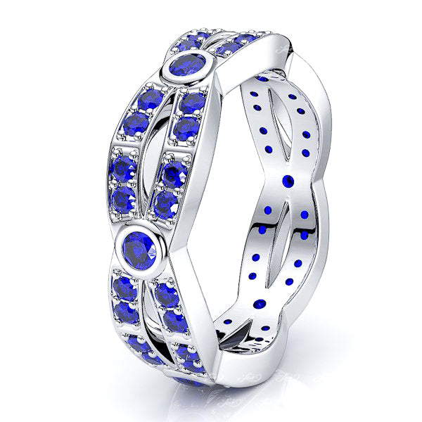 White Blue Sapphire